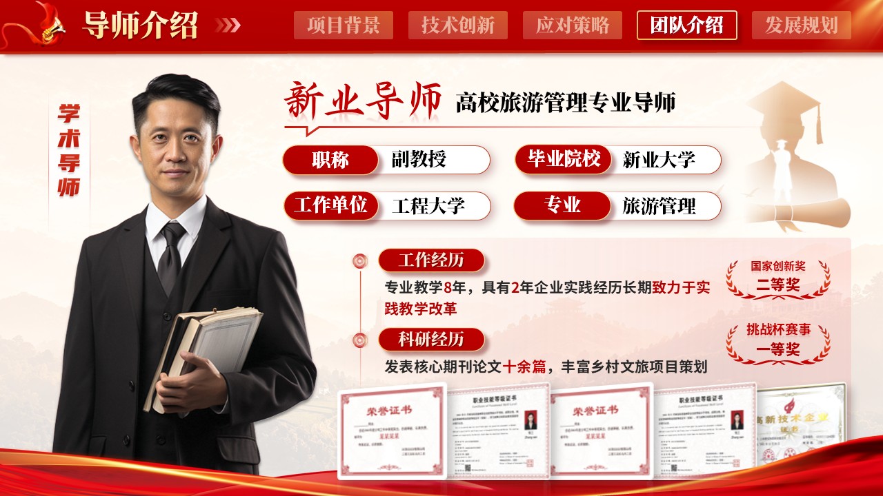 《踏寻红迹，筑梦乡旅》大创赛第10页预览图
