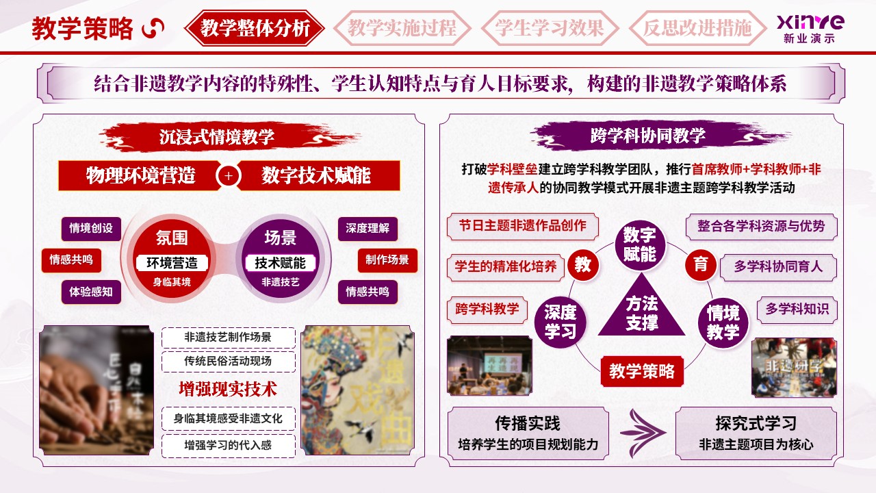 教学实施报告（非遗文化育人体系-红紫橙）第4页预览图