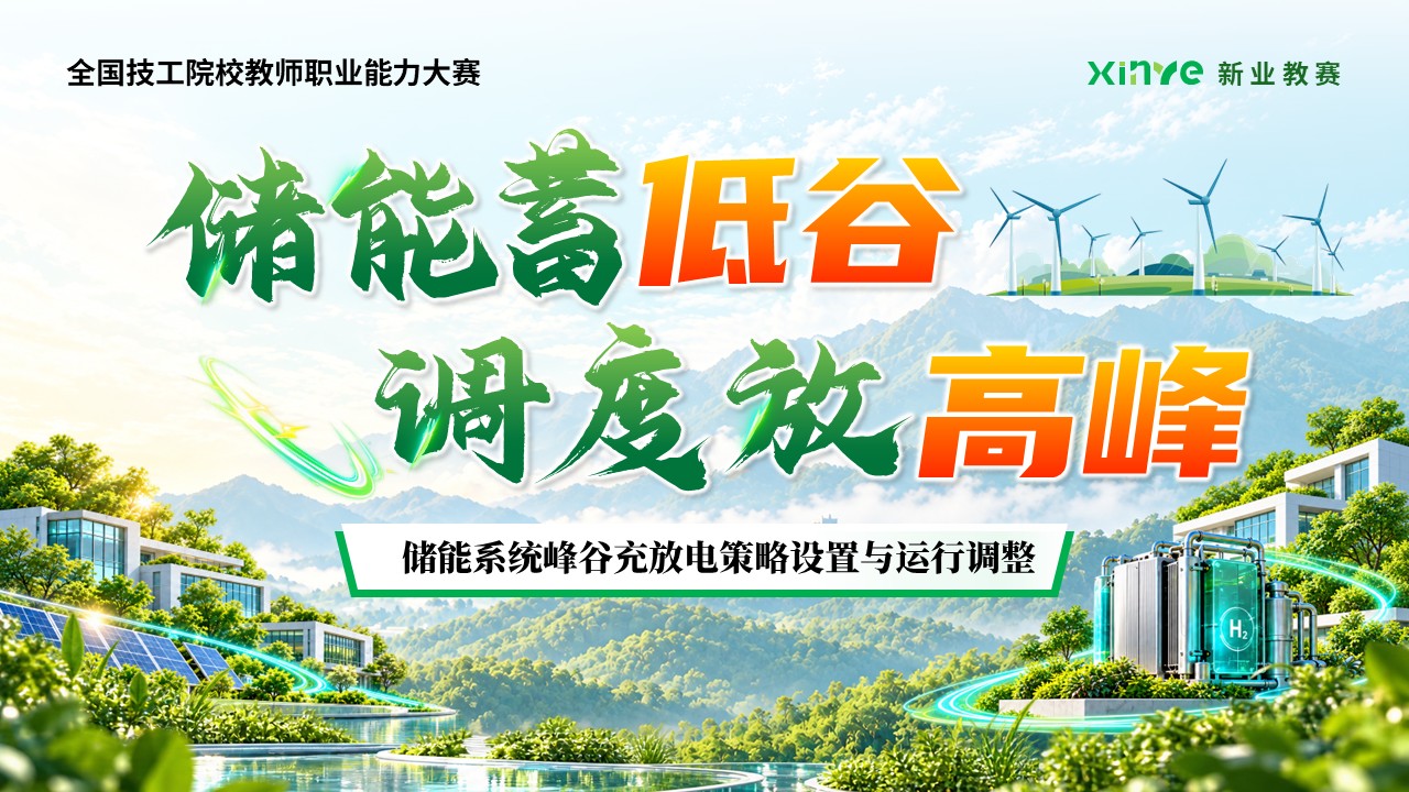《储能调峰》全国技工院校教师职业能力大赛第12页预览图