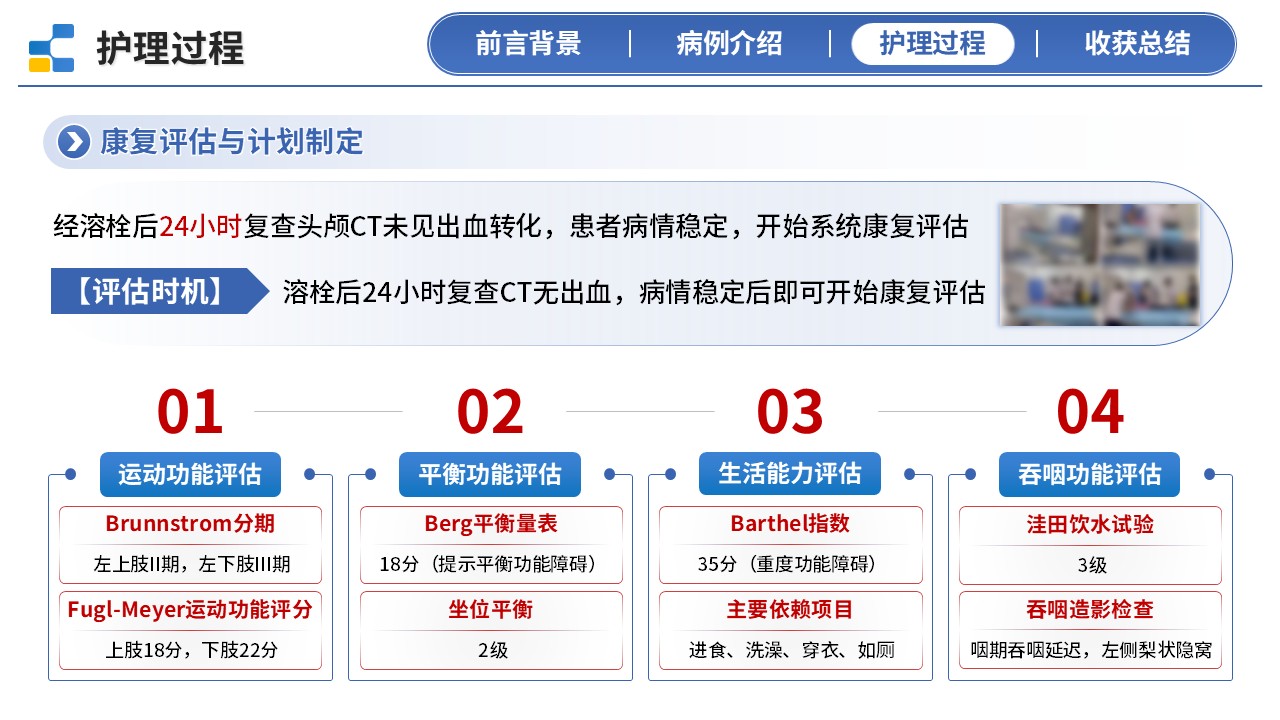 349期-护理个案-一例静脉溶栓患者康复护理个案第13页预览