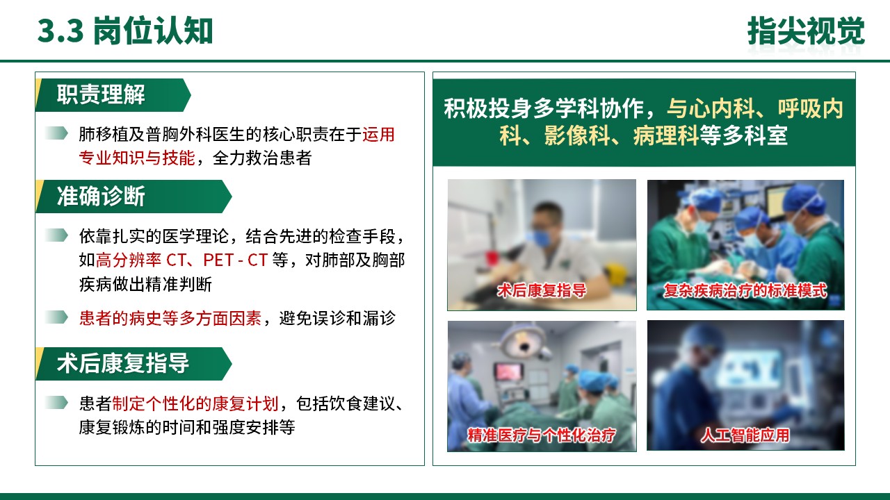 046期-肺移植及普胸外科科室主任述职答辩（绿色）第10页预览