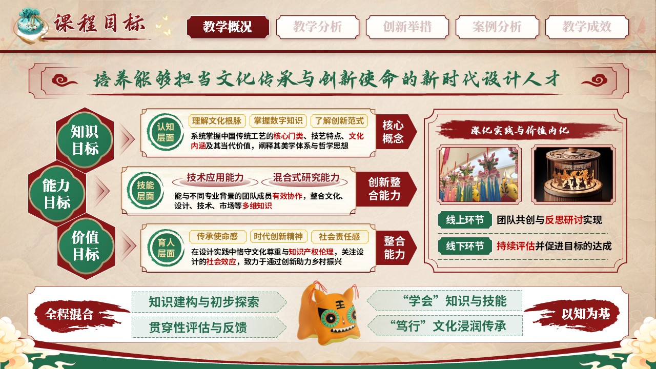 《古艺触网，焕活新生》混合式教学创新大赛第4页预览图