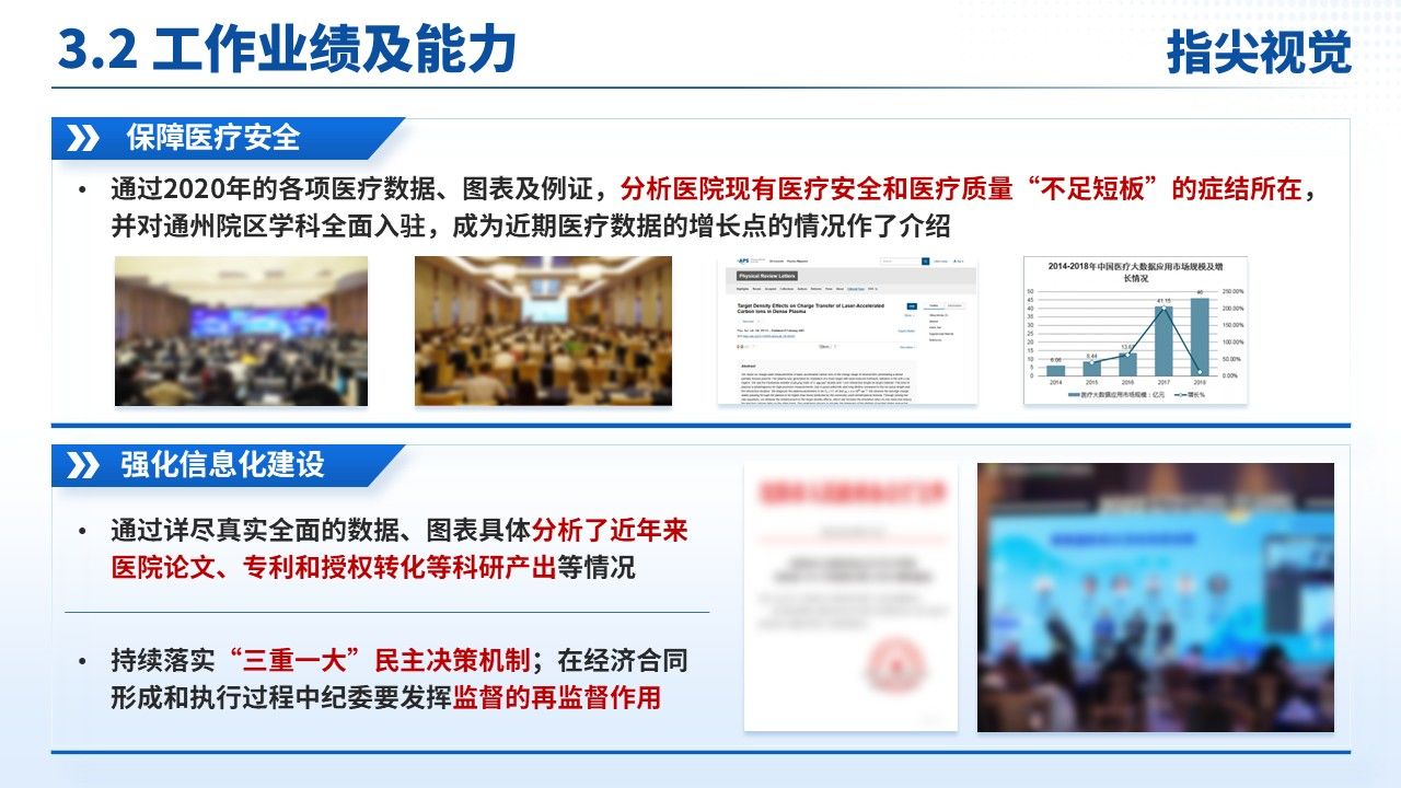 07期-武汉医科大学人民医院院长竞聘汇报(蓝色)第10页预览