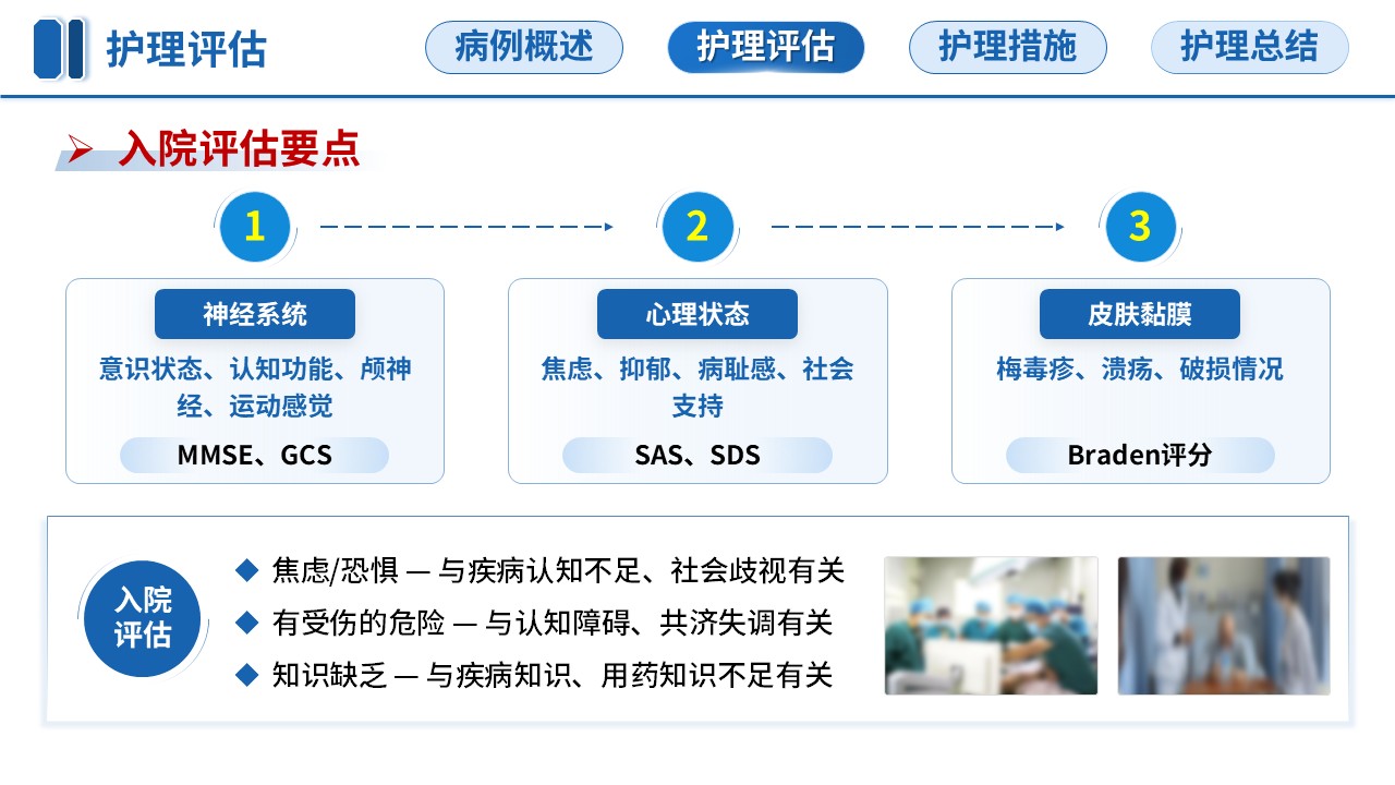 344期-教学查房-一例神经梅毒患者的护理教学查房第9页预览