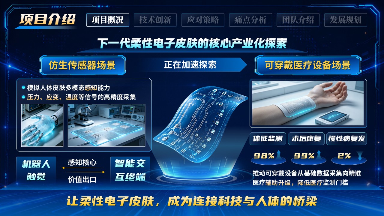《智感新肤》中国国际大学生创新大赛第4页预览图