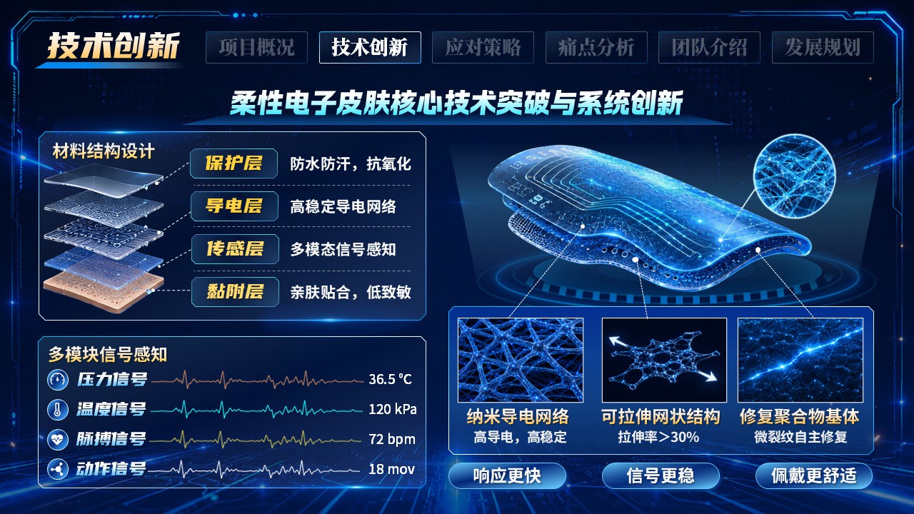 《智感新肤》中国国际大学生创新大赛第5页预览图