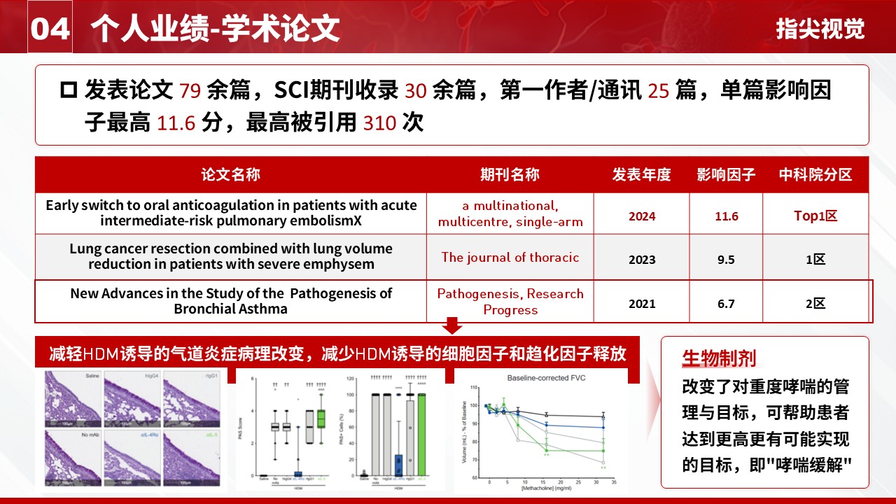 025期-呼吸内科科室主任述职答辩（红色）第6页预览