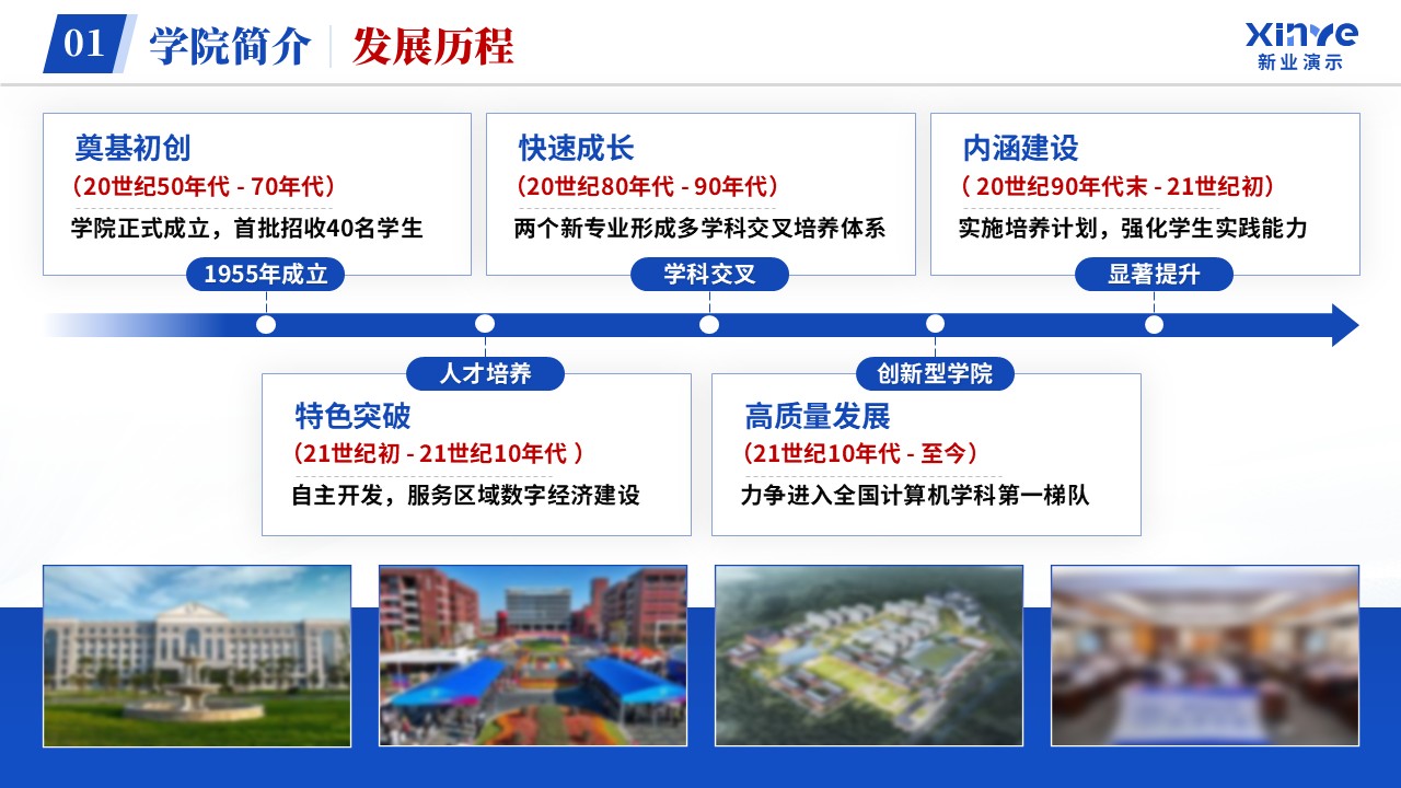 学院介绍（计算机学院-蓝色）第3页预览图