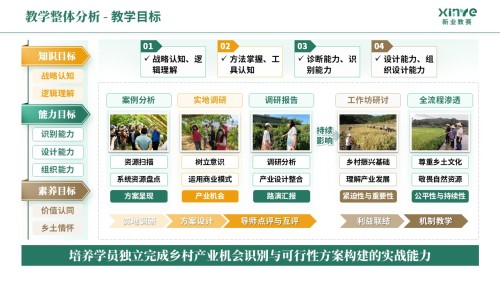 教学实施报告《乡村振兴-绿橙棕》