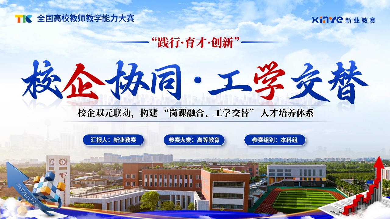 《校企协同 工学交替》教学能力大赛第1页预览图
