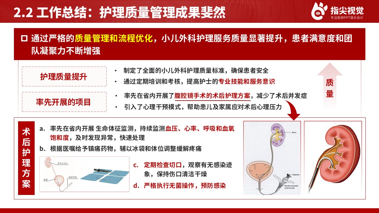 085期-小儿外科主管护师述职答辩（红色）第6页预览