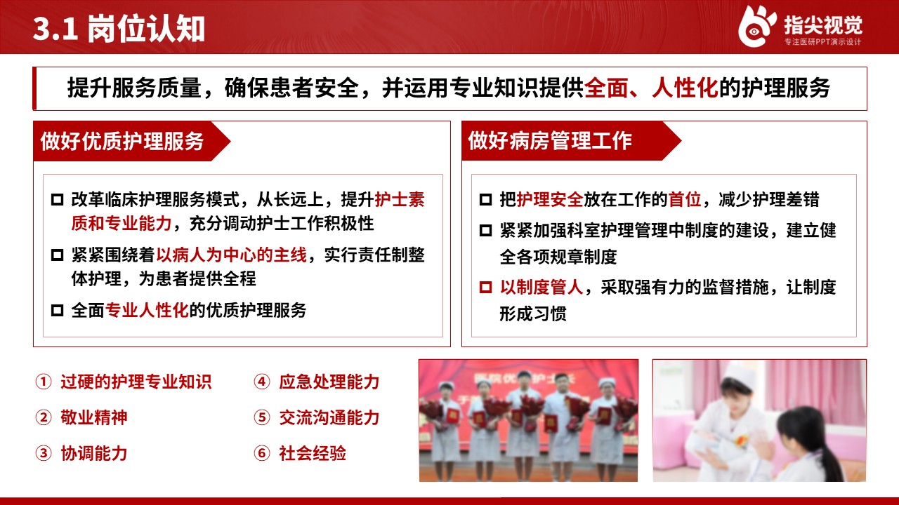 085期-小儿外科主管护师述职答辩（红色）第10页预览