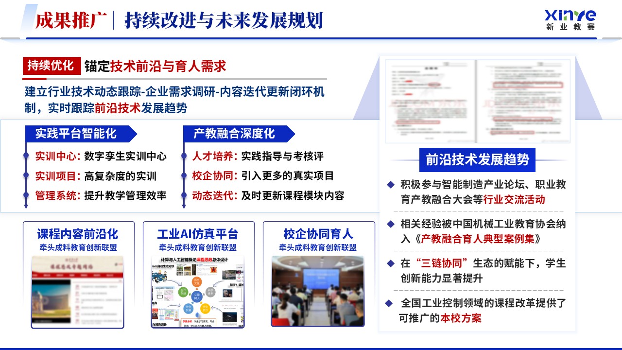 《工业控制课程体系》全国青年教师教学竞赛教学成果奖第10页预览图