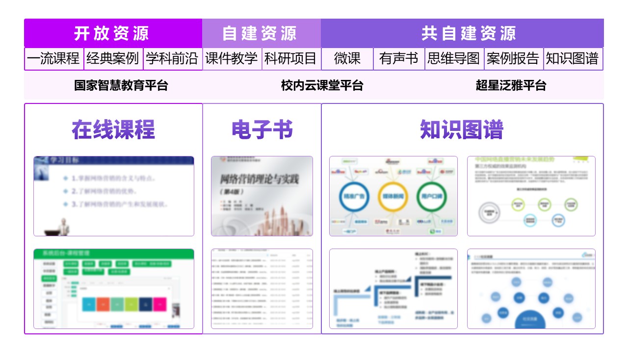 18-2《网络营销》 架构图紫色第11页预览图