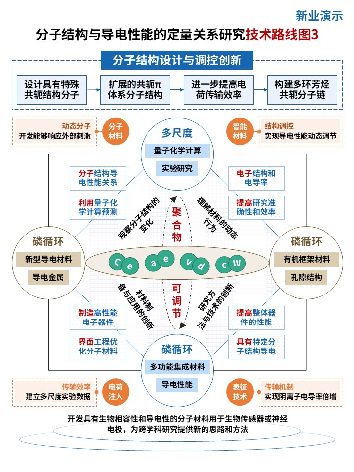 25-1技术路线图（分子结构-蓝橙棕)第3页预览图