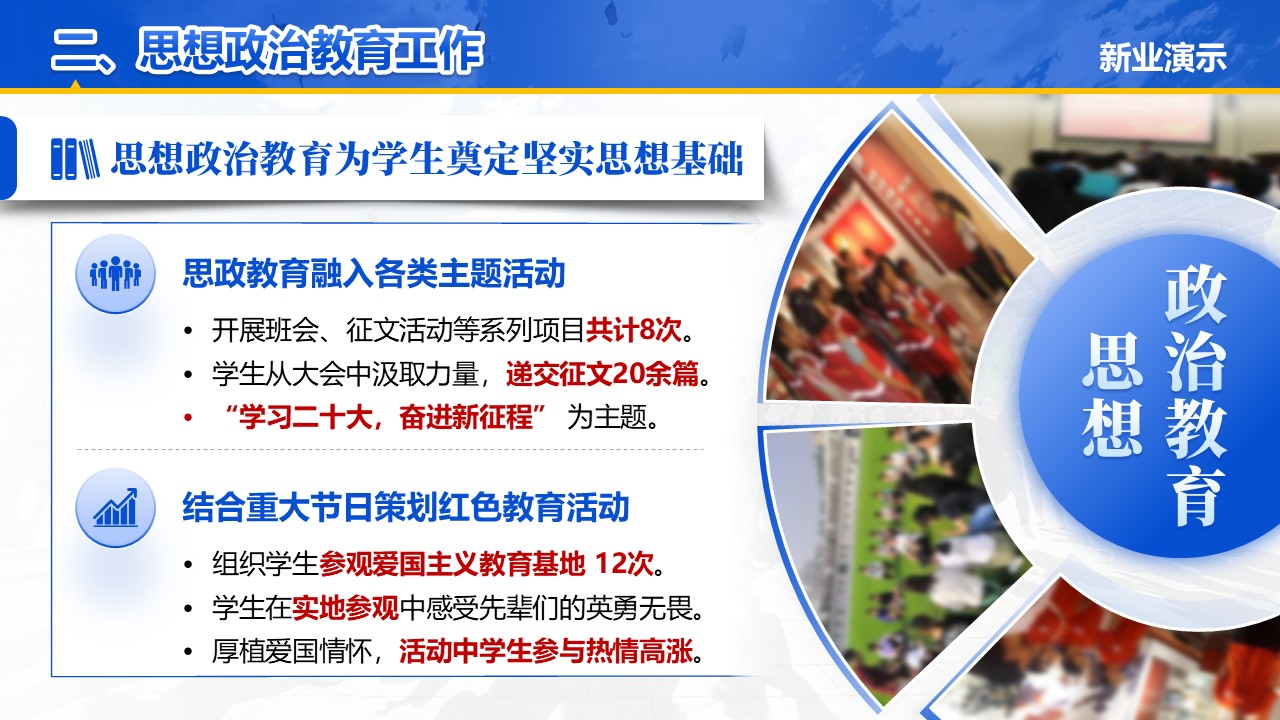 《与学生同频，与教育共鸣》2024年度辅导员年终述职报告（动画版）第5页预览图