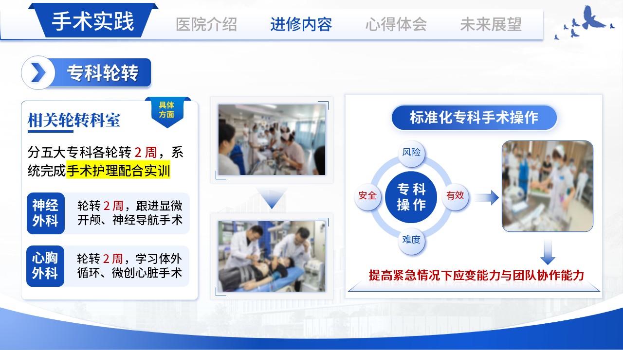 402期-进修汇报-专科护士外出进修汇报第8页预览