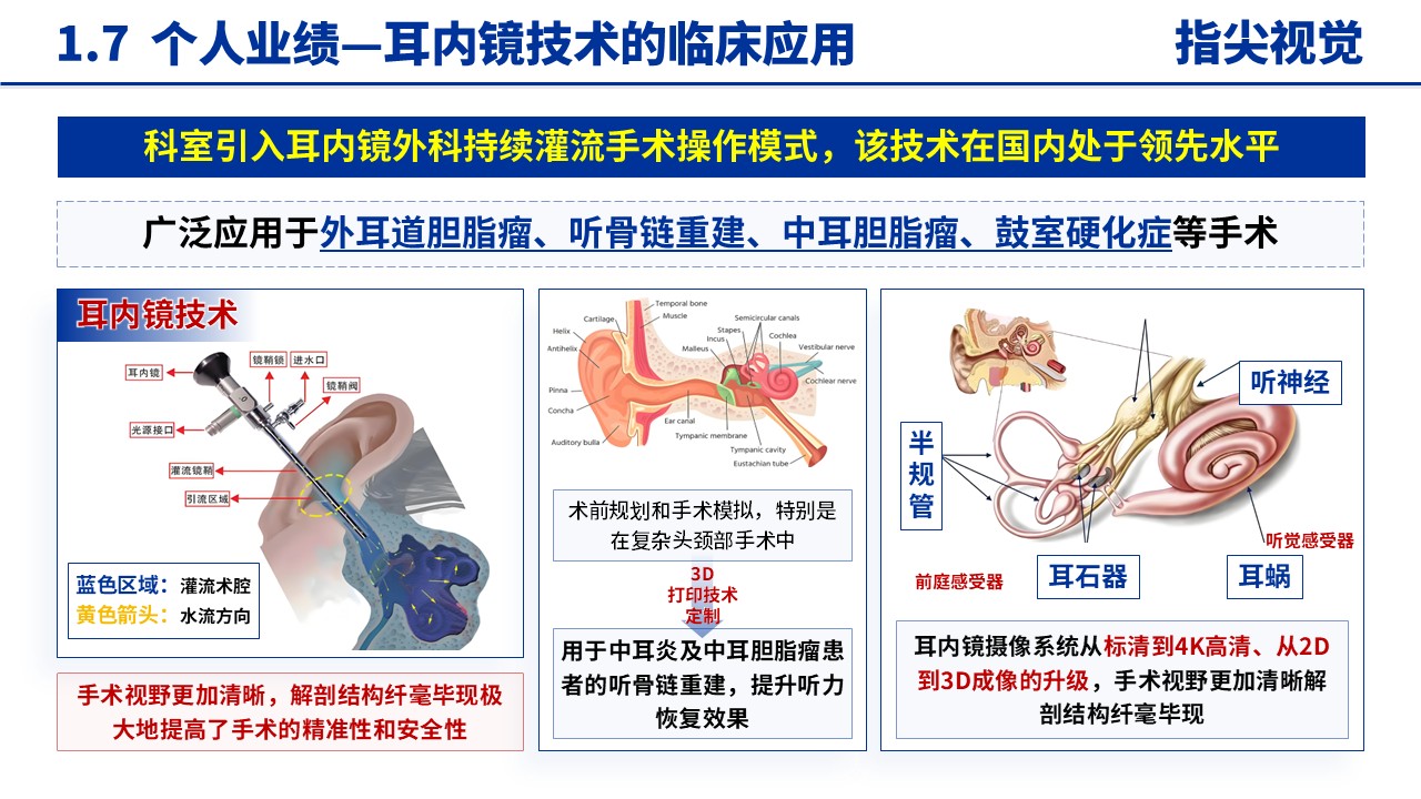 050期-耳鼻咽喉科科室主任述职答辩（蓝色）第9页预览