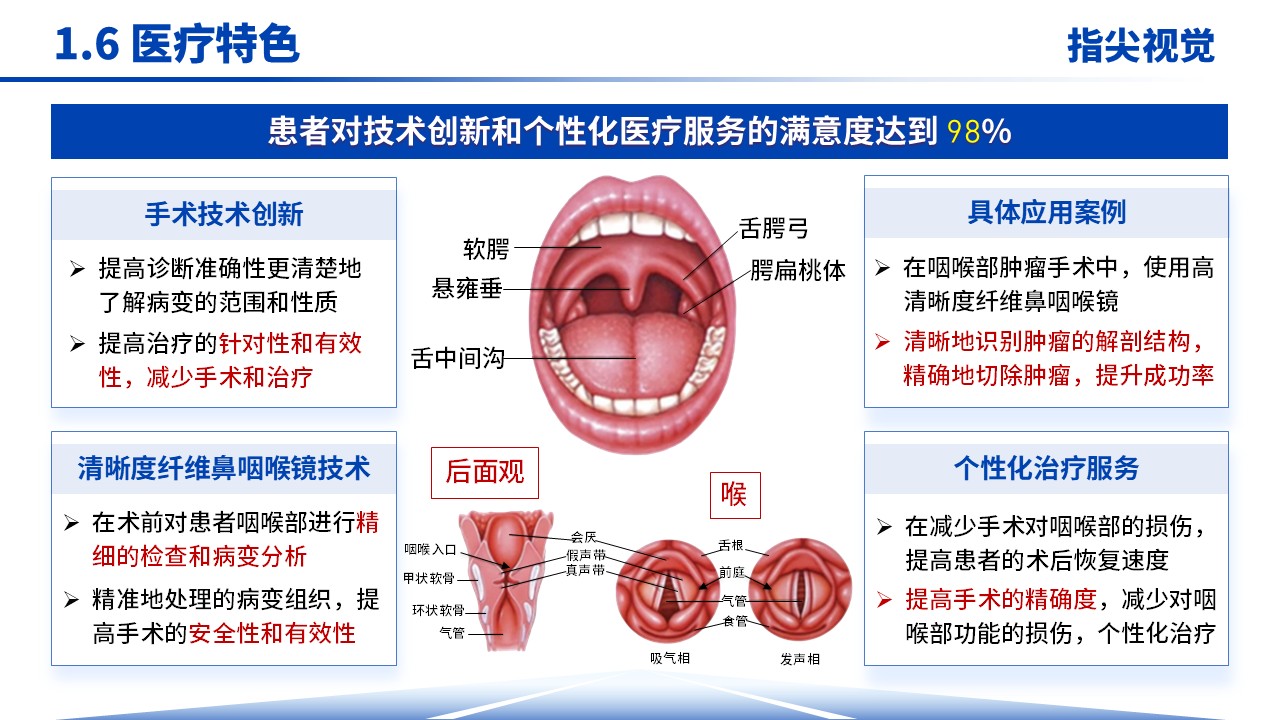 073期-耳鼻喉科科室主任岗位述职答辩（蓝色）第8页预览