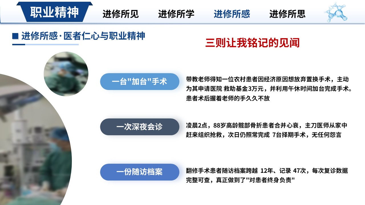 463期-进修汇报-骨科进修工作汇报第16页预览
