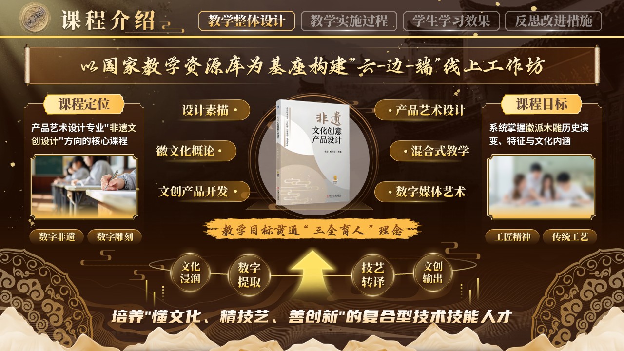 《非遗上云匠心入屏》教学能力大赛第3页预览图