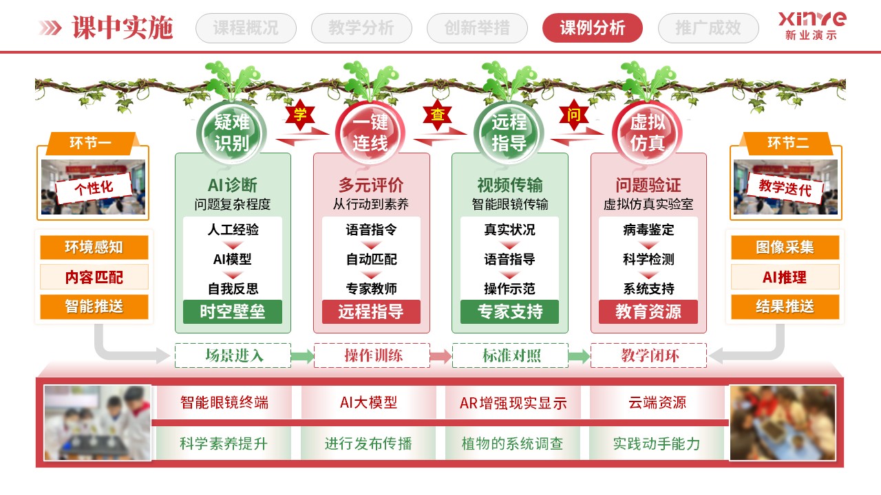 教学创新报告（田间课堂与沉浸式教学-红绿橙）第8页预览图