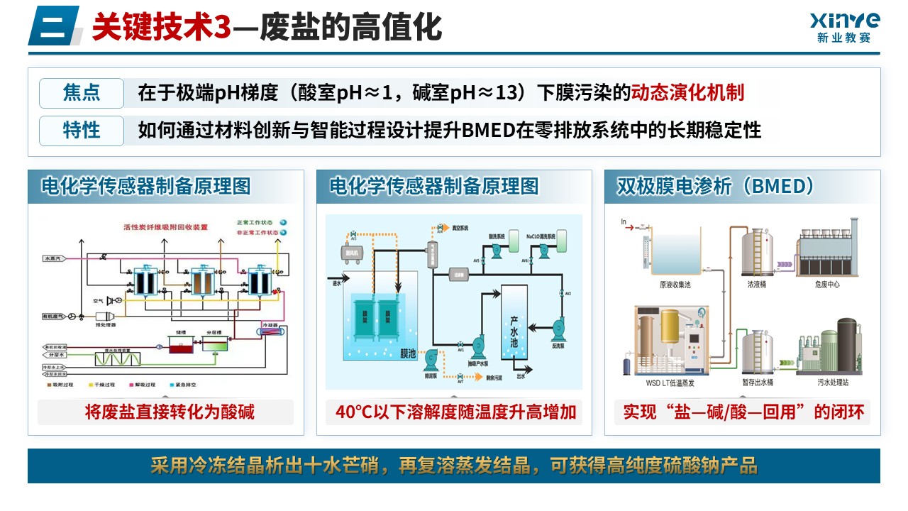 正高级工程师职称答辩（高盐废水资源化-蓝色）第9页预览图