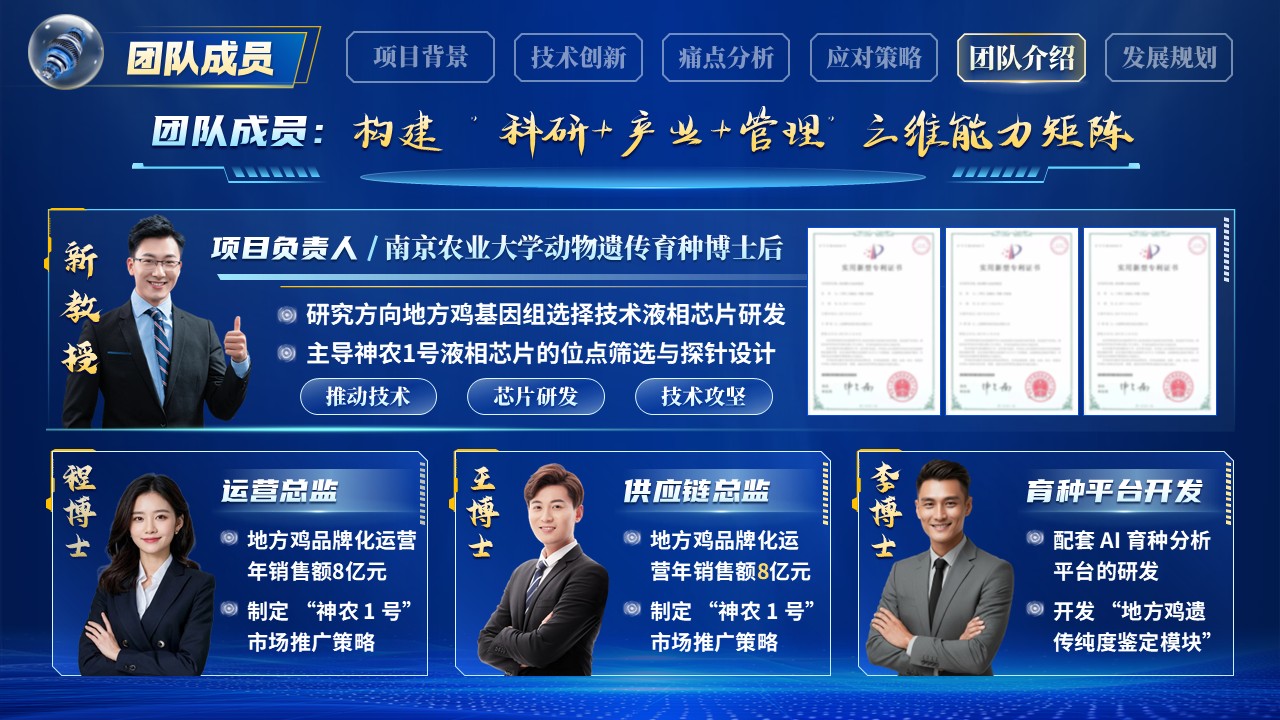 《精准育种芯片赋能》博士后创新创业大赛第11页预览图