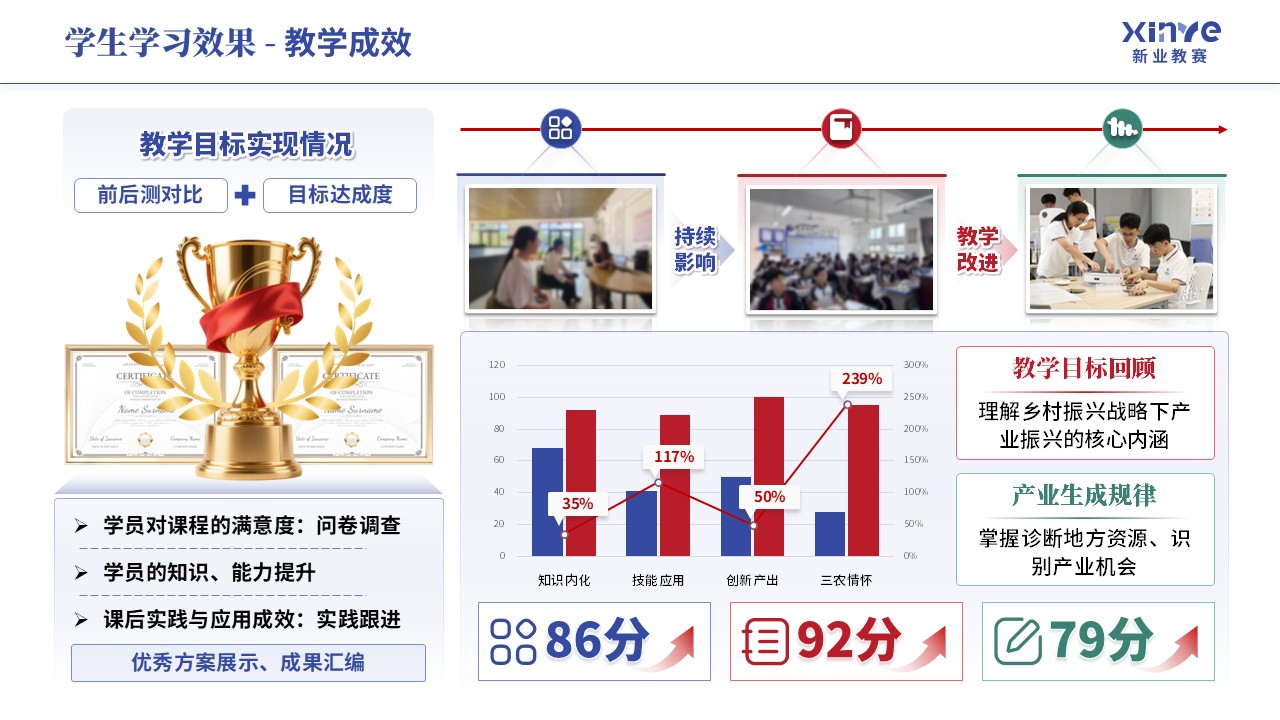 教学实施报告《乡村振兴-蓝红绿》第9页预览图